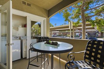 Private balconies and patios